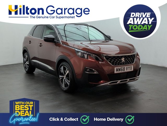 USED 2019 68 Peugeot 3008 1.5 Bluehdi GT Line Suv 5dr Diesel Manual Euro 6 (s/S) (130 Ps) - Sat Nav + Heated Seats