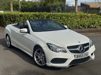 USED 2015 65 MERCEDES-BENZ E-CLASS 2.1 E220 BlueTEC AMG Line Cabriolet 2dr Diesel G-Tronic+ Euro 6 (s/s) (177 ps) 