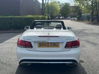 USED 2015 65 MERCEDES-BENZ E-CLASS 2.1 E220 BlueTEC AMG Line Cabriolet 2dr Diesel G-Tronic+ Euro 6 (s/s) (177 ps) 