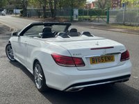 USED 2015 65 MERCEDES-BENZ E-CLASS 2.1 E220 BlueTEC AMG Line Cabriolet 2dr Diesel G-Tronic+ Euro 6 (s/s) (177 ps) 