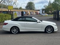 USED 2015 65 MERCEDES-BENZ E-CLASS 2.1 E220 BlueTEC AMG Line Cabriolet 2dr Diesel G-Tronic+ Euro 6 (s/s) (177 ps) 