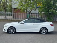 USED 2015 65 MERCEDES-BENZ E-CLASS 2.1 E220 BlueTEC AMG Line Cabriolet 2dr Diesel G-Tronic+ Euro 6 (s/s) (177 ps) 