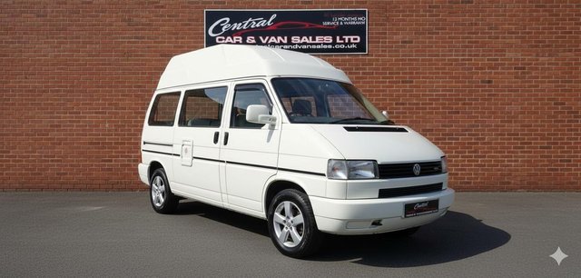 View our Volkswagen Transporter Campervan 2 Berth High Roof Electric Bed PX Welcome Electric Rock & Roll Bed, VGC