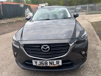 USED 2018 68 MAZDA CX-3 2.0 SKYACTIV-G Sport Nav+ SUV 5dr Petrol Manual Euro 6 (s/s) (121 ps) FRESH SERVICE+12 MONTHS MOT