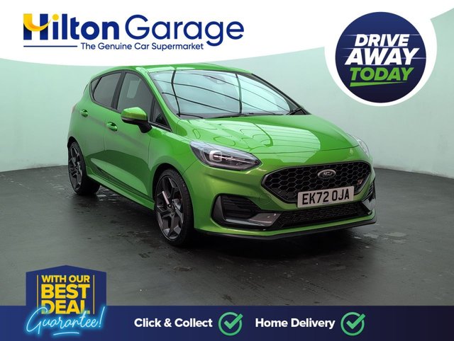 USED 2022 72 Ford Fiesta 1.5t Ecoboost St-3 Hatchback 5dr Petrol Manual Euro 6 (s/S) (200 Ps) Lane Keeping Aid+rear View Camera