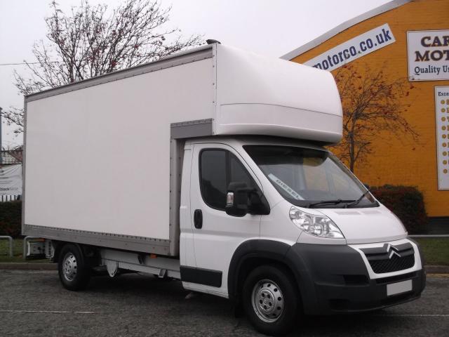 2012 12 Citroen Relay 35 L4 Luton Box Lwb 13.5ft body Barn door Free UK Delivery 