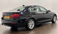USED 2014 14 BMW 5 SERIES 2.0 520d SE Saloon 4dr Diesel Auto Euro 6 (s/s) (190 ps) Full Ebony Leather