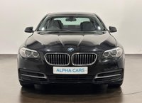 USED 2014 14 BMW 5 SERIES 2.0 520d SE Saloon 4dr Diesel Auto Euro 6 (s/s) (190 ps) Full Ebony Leather