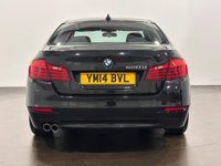 USED 2014 14 BMW 5 SERIES 2.0 520d SE Saloon 4dr Diesel Auto Euro 6 (s/s) (190 ps) Full Ebony Leather