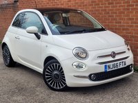 USED 2016 66 FIAT 500 1.2 Lounge Hatchback 3dr Petrol Manual Euro 6 (s/s) (69 bhp) 