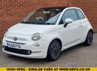 USED 2016 66 FIAT 500 1.2 Lounge Hatchback 3dr Petrol Manual Euro 6 (s/s) (69 bhp) 