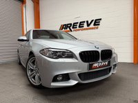 USED 2015 65 BMW 5 SERIES 3.0 535d M Sport Saloon 4dr Diesel Auto Euro 6 (s/s) (313 ps) AR33VE Specialist cars are pleased to present this superbly specced BMW 535d MSport . Presented in Glacier Silver with Black heated & electric memory seats, with over &pound;10,000 work of factory options including Media Package - Professional,  M Sport Pro Pack , Electric Memory Seats ,Reversing assist camera,Electric Bootlid and much more.   Full Service history and truly stunning condition.
