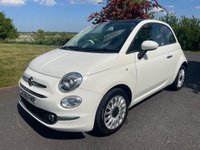 USED 2017 66 FIAT 500 1.2 Lounge Hatchback 3dr Petrol Manual Euro 6 (s/s) (69 bhp) 