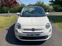 USED 2017 66 FIAT 500 1.2 Lounge Hatchback 3dr Petrol Manual Euro 6 (s/s) (69 bhp) 