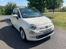 USED 2017 66 FIAT 500 1.2 Lounge Hatchback 3dr Petrol Manual Euro 6 (s/s) (69 bhp) 