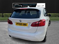USED 2018 68 BMW 2 SERIES ACTIVE TOURER 1.5 216d SE MPV 5dr Diesel Manual Euro 6 (s/s) (116 ps) HERE AT MOTOR SWITCH YOUR NEW MOTOR IS JUST A SWITCH AWAY WITH THIS BMW 2 SERIES ACTIVE TOURER 216D SE MPV 5DR, 1.5 DIESEL, MANUAL EURO 6, WHICH COMES WITH A FULL 12 MONTHS NATIONWIDE WARRANTY AND ALSO COMES WITH A FULL 12 MONTHS MOT, WITH 5 X SERVICE HISTORY STAMPS WITH THE LAST SERVICE BEING DONE AT 71599 MILES, THI S 2 SERIES ALSO HAS 2 FORMER KEEPERS, FINANCE AVAILABLE FROM 10.9% APR, DELIVERY AVAILABLE, PART EX WELCOME, FULLY VALETED USING AUTO SMART PRODUCTS, HPI CLEAR