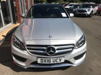 USED 2016 16 MERCEDES-BENZ C-CLASS 2.0 C200 AMG Line (Premium) Saloon 4dr Petrol 7G-Tronic+ Euro 6 (s/s) (184 ps) ONLY 53K LOVELY EXAMPLE & DRIVE