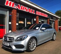 USED 2016 16 MERCEDES-BENZ C-CLASS 2.0 C200 AMG Line (Premium) Saloon 4dr Petrol 7G-Tronic+ Euro 6 (s/s) (184 ps) ONLY 53K LOVELY EXAMPLE & DRIVE