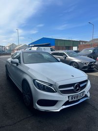 USED 2018 18 MERCEDES-BENZ C-CLASS 2.1 C220d AMG Line (Premium) Coupe 2dr Diesel G-Tronic+ Euro 6 (s/s) (170 ps) 
