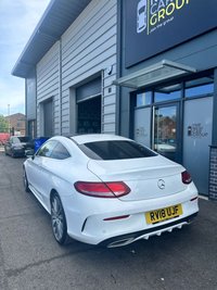 USED 2018 18 MERCEDES-BENZ C-CLASS 2.1 C220d AMG Line (Premium) Coupe 2dr Diesel G-Tronic+ Euro 6 (s/s) (170 ps) 