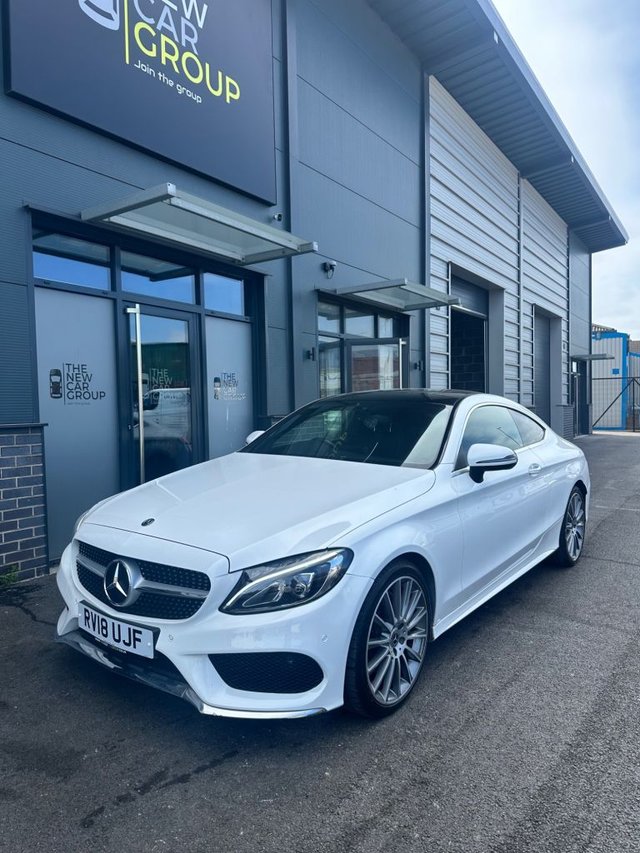 2018 18 Mercedes-Benz C-Class 2.1 C220d AMG Line (Premium) Coupe 2dr Diesel G-Tronic+ Euro 6 (s/s) (170 ps)