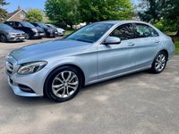 USED 2015 15 MERCEDES-BENZ C-CLASS 2.0 C200 Sport Saloon 4dr Petrol 7G-Tronic+ Euro 6 (s/s) (184 ps) ULEZ Compliant C200 SE With 1 Former Owner And Full Mercedes Service History !