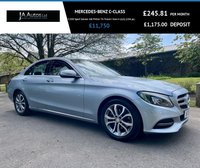 USED 2015 15 MERCEDES-BENZ C-CLASS 2.0 C200 Sport Saloon 4dr Petrol 7G-Tronic+ Euro 6 (s/s) (184 ps) ULEZ Compliant C200 SE With 1 Former Owner And Full Mercedes Service History !