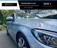 USED 2015 15 MERCEDES-BENZ C-CLASS 2.0 C200 Sport Saloon 4dr Petrol 7G-Tronic+ Euro 6 (s/s) (184 ps) ULEZ Compliant C200 SE With 1 Former Owner And Full Mercedes Service History !