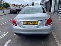 USED 2015 15 MERCEDES-BENZ C-CLASS 2.0 C200 Sport Saloon 4dr Petrol 7G-Tronic+ Euro 6 (s/s) (184 ps) ULEZ Compliant C200 SE With 1 Former Owner And Full Mercedes Service History !
