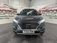 USED 2018 68 HYUNDAI TUCSON 1.6 CRDi Premium SE SUV 5dr Diesel Manual Euro 6 (s/s) (136 ps) FSH, 2 keys, reverse camera, NAV
