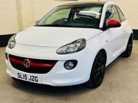 USED 2015 15 VAUXHALL ADAM 1.4 16v GLAM Hatchback 3 Door Petrol Manual Euro 5 (87 ps) 10 SERVICES TO 24,010 MILES