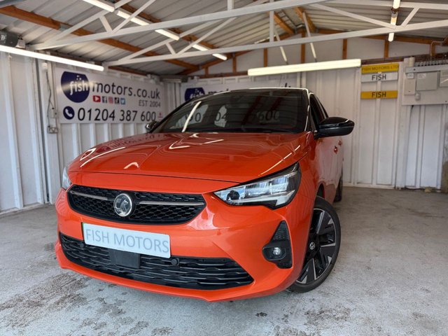2021 71 VAUXHALL Corsa Electric 50kWh SRi Nav Premium Hatchback 5dr Electric Auto (7.4Kw Charger) (136 ps)+1FORMER KEEPER+HISTOR+2 KEYS+MEDIA+DIGITAL DASH+NAVIGATION+APPS+BLUETOOTH 2 KEYS+1 FORMER KEEPER+HISTORY+HALF LEATHER SEATS+PARK CONTROL+NAV+ALLOYS+BLUETOOTH+MEDIA+PRIVACY+CLIMATE+USB+AUX+DAB+CRUISE+HPI CLEAR