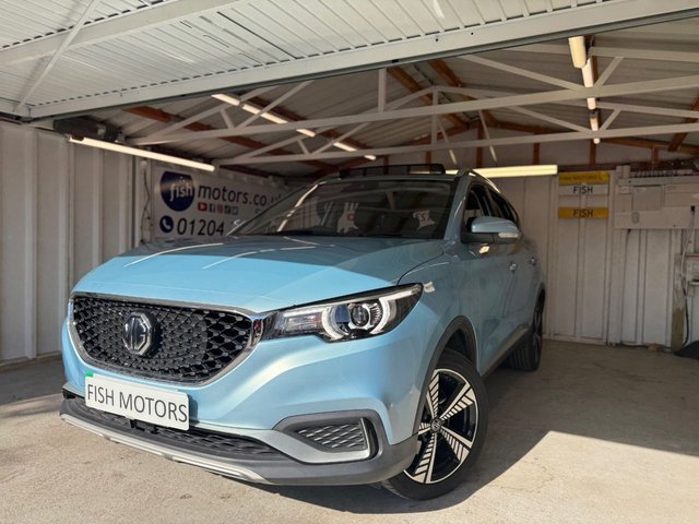 2020 20 MG MG ZS 44.5kWh Exclusive SUV 5dr Electric Auto (143 ps)+2 KEYS+HISTORY+1 FORMER KEEPER+PANORAMIC SUNROOF+LEATHER SEATS+NAVIGATION+MEDIA+APPS+USB+AUX+DAB+BLUETOOTH 2 KEYS+1 FORMER KEEPER+HISTORY+FULL LEATHER HEATED SEATS+CLIMATE+PANORAMIC SUNROOF+CRUISE+BLUETOOTH+MEDIA+NAV+ALLOYS+PARKING SENSORS+CAM+HPI CLEAR