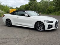 USED 2022 22 BMW 4 SERIES 2.0 420i M Sport Convertible 2dr Petrol Auto Euro 6 (s/s) (184 ps) LOW MILEAGE