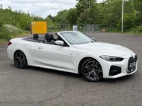 USED 2022 22 BMW 4 SERIES 2.0 420i M Sport Convertible 2dr Petrol Auto Euro 6 (s/s) (184 ps) LOW MILEAGE