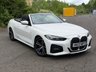 USED 2022 22 BMW 4 SERIES 2.0 420i M Sport Convertible 2dr Petrol Auto Euro 6 (s/s) (184 ps) LOW MILEAGE