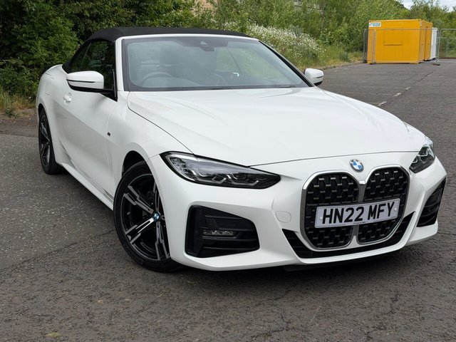 View our BMW 4 Series 2.0 420i M Sport Convertible 2dr Petrol Auto Euro 6 (s/s) (184 ps)