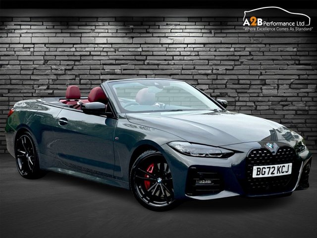 2022 72 BMW 4 Series 2.0 420i M Sport Pro Edition Convertible 2dr Petrol Auto Euro 6 (s/s) (184 ps)