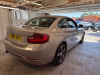 USED 2016 66 BMW 2 SERIES 2.0 218d Sport Coupe 2dr Diesel Manual Euro 6 (s/s) (150 ps)+35 ROAD TAX+2 KEYS+1 FORMER KEEPER+HISTORY+MEDIA+BLUETOOTH+USB+AUX+CLIMATE+PARK+ALLOYS 2 KEYS+1 FORMER KEEPER+PSH+USB+REAR SENSORS+&pound;35 ROAD TAX+ALLOYS+BT AUDIO+AIRCON+AUX+HPI CLEAR