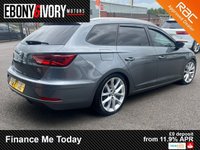 USED 2017 17 SEAT LEON 2.0 TDI FR Technology ST 5dr Diesel DSG Euro 6 (s/s) (184 ps) 2 OWNERS FROM NEW, 2 KEYS, BOOK PACK, FRESH SERVICE + 1YR MOT WITHIN THE SALE