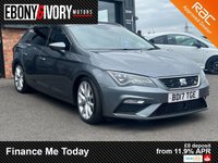 USED 2017 17 SEAT LEON 2.0 TDI FR Technology ST 5dr Diesel DSG Euro 6 (s/s) (184 ps) 2 OWNERS FROM NEW, 2 KEYS, BOOK PACK, FRESH SERVICE + 1YR MOT WITHIN THE SALE