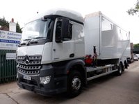 USED 2019 19 MERCEDES-BENZ AROCS 2019 Mercedes Arocs 2532 6x2 Tipper & Crane 