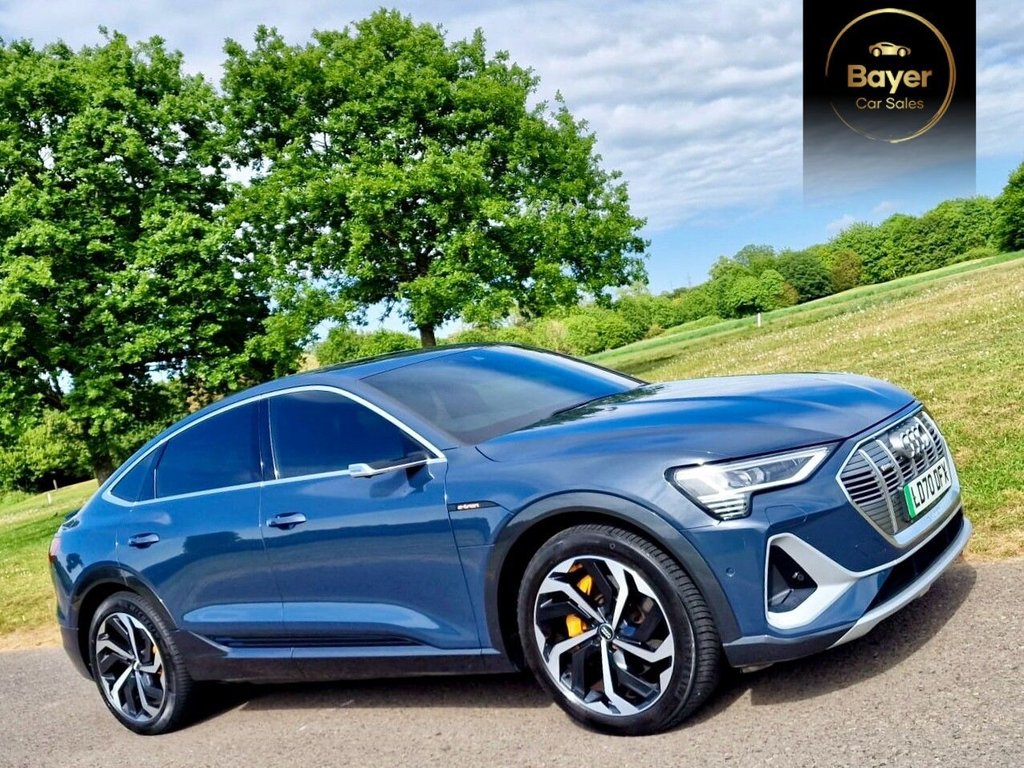 USED 2020 70 AUDI E-TRON 55 Edition 1 Sportback 5dr Electric Auto quattro 95kWh (408 ps) FINANCE AVAILABLE