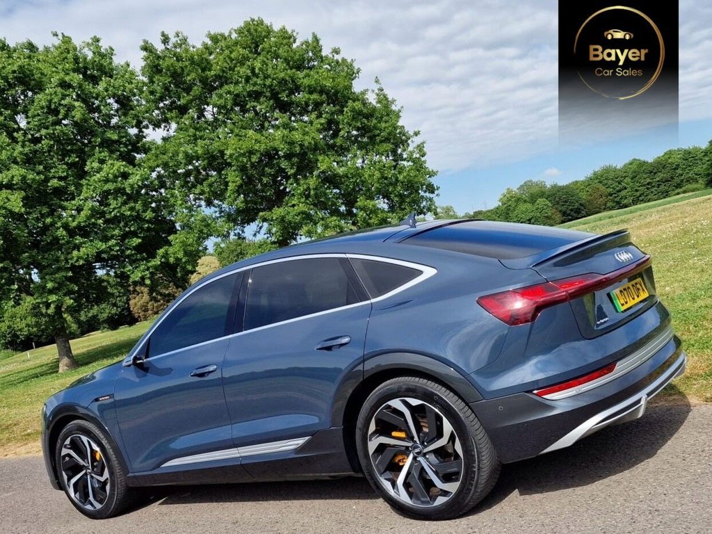 USED 2020 70 AUDI E-TRON 55 Edition 1 Sportback 5dr Electric Auto quattro 95kWh (408 ps) FINANCE AVAILABLE