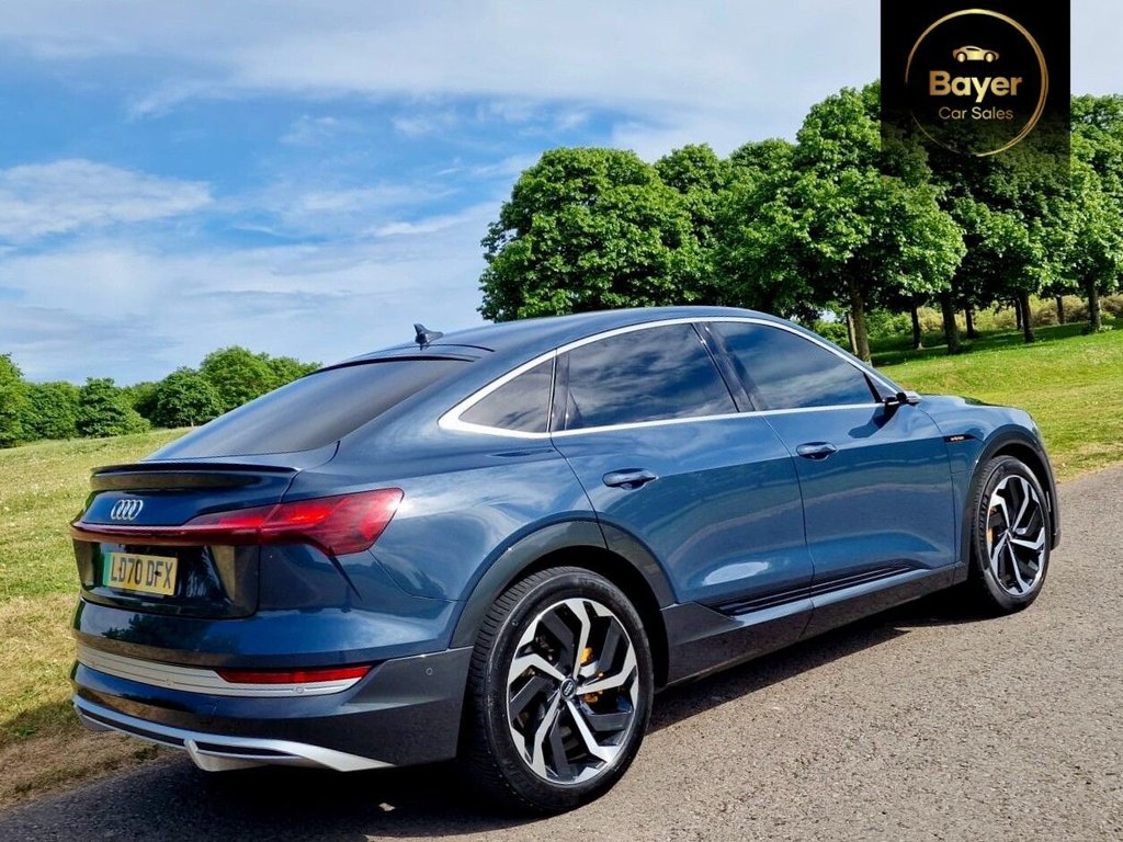 USED 2020 70 AUDI E-TRON 55 Edition 1 Sportback 5dr Electric Auto quattro 95kWh (408 ps) FINANCE AVAILABLE