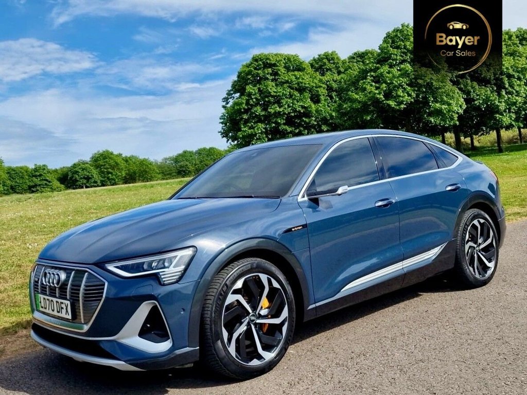 USED 2020 70 AUDI E-TRON 55 Edition 1 Sportback 5dr Electric Auto quattro 95kWh (408 ps) FINANCE AVAILABLE