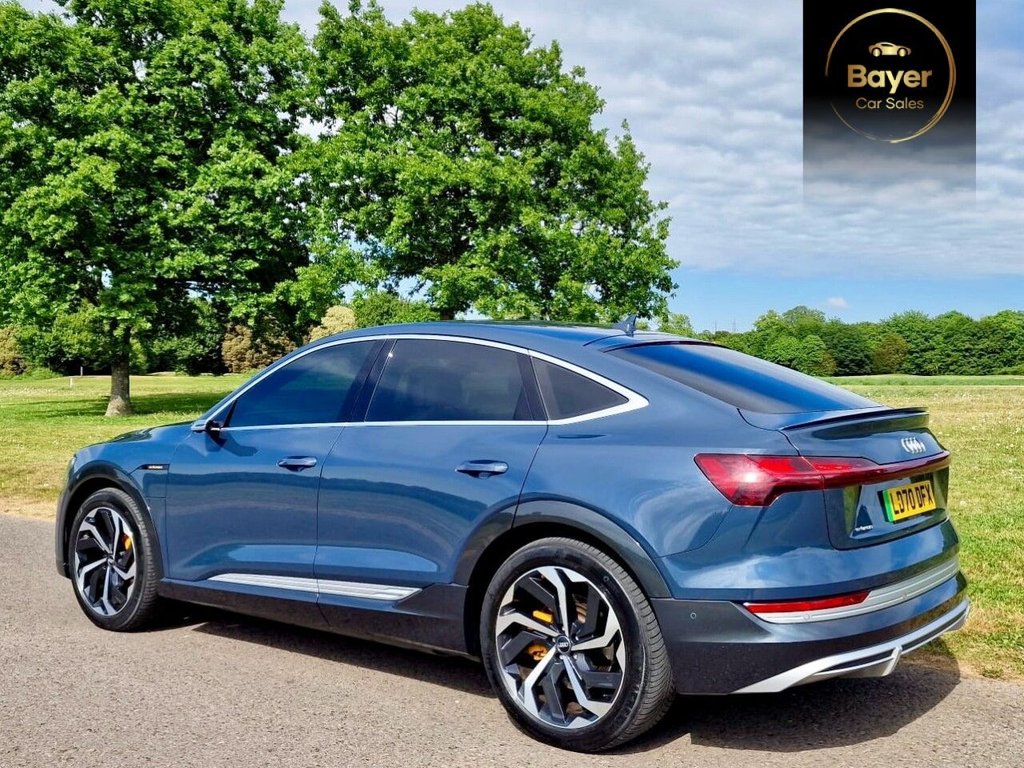 USED 2020 70 AUDI E-TRON 55 Edition 1 Sportback 5dr Electric Auto quattro 95kWh (408 ps) FINANCE AVAILABLE