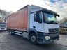 USED 2014 64 MERCEDES-BENZ ANTOS 2014 Mercedes Antos 1824 Curtain Side Vehicle 