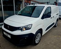 USED 2021 21 PEUGEOT PARTNER 1.5 BlueHDi 950 Professional Long Panel Van 6dr Diesel Manual LWB Euro 6 (100 bhp) APPLE CAR PLAY, 3 SEATER