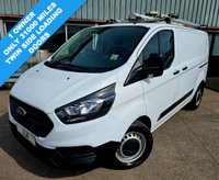 USED 2018 18 FORD TRANSIT CUSTOM 2.0 320 EcoBlue Panel Van 5dr Diesel Manual L1 H1 Euro 6 (105 ps) TWIN SIDE LOADING DOORS